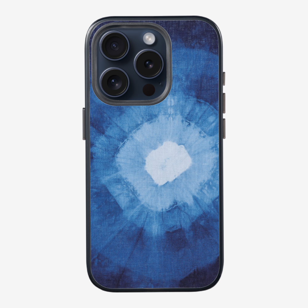 Blue Splash Ink Phone Case