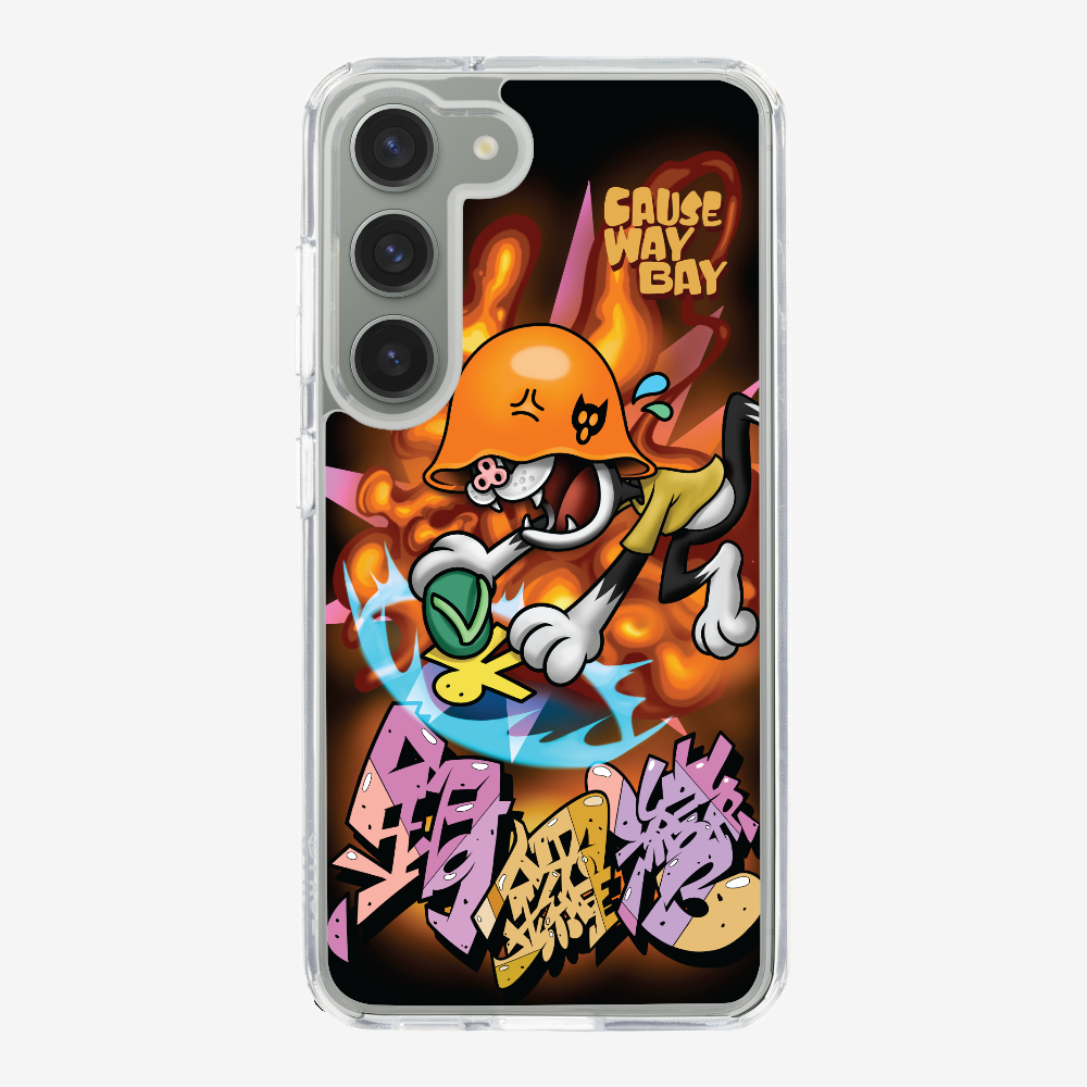 Villain Hitting at Causeway Bay Phone Case