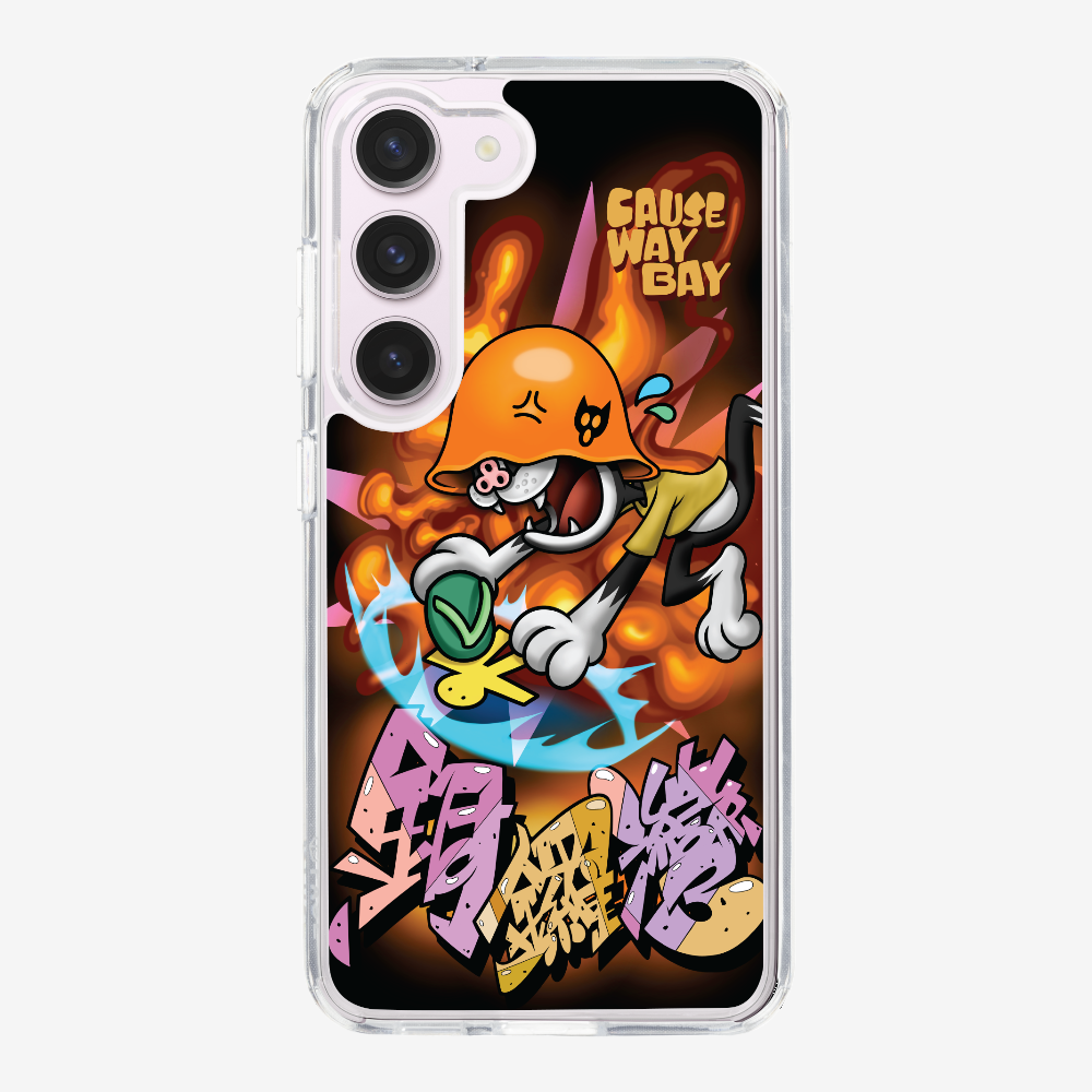 Villain Hitting at Causeway Bay Phone Case