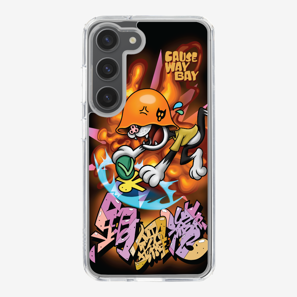 Villain Hitting at Causeway Bay Phone Case