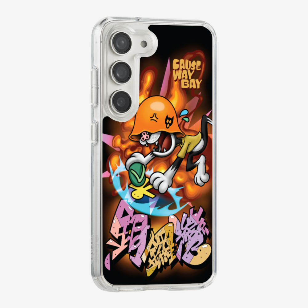 Villain Hitting at Causeway Bay Phone Case