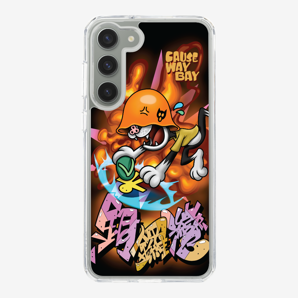 Villain Hitting at Causeway Bay Phone Case