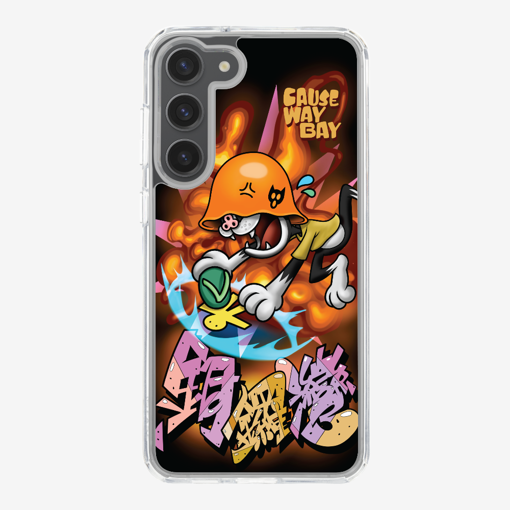 Villain Hitting at Causeway Bay Phone Case