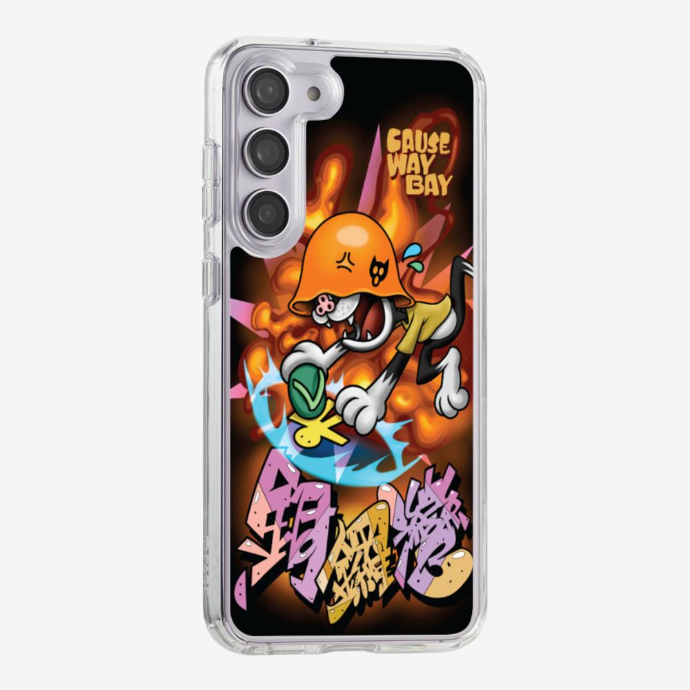 Villain Hitting at Causeway Bay Phone Case