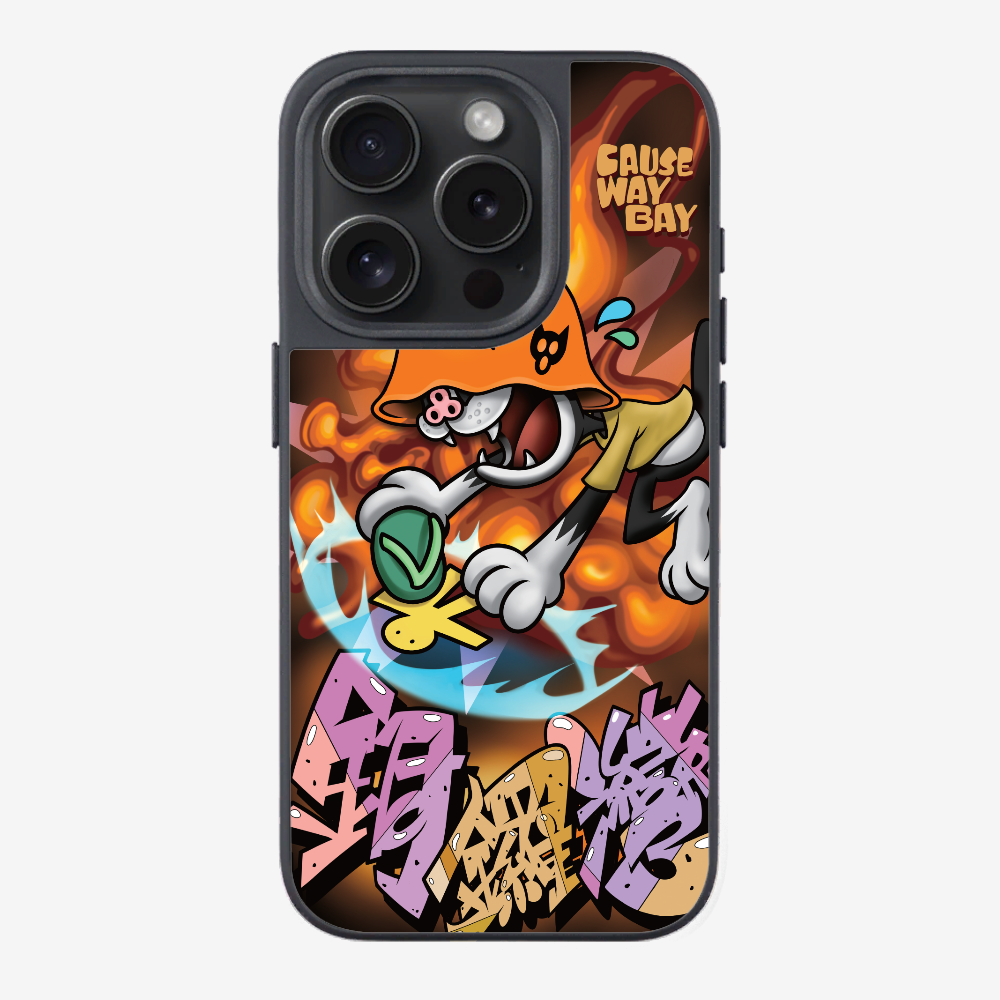 Villain Hitting at Causeway Bay Phone Case