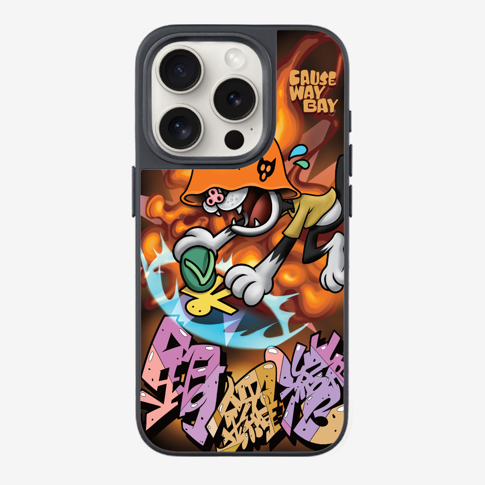 Villain Hitting at Causeway Bay Phone Case