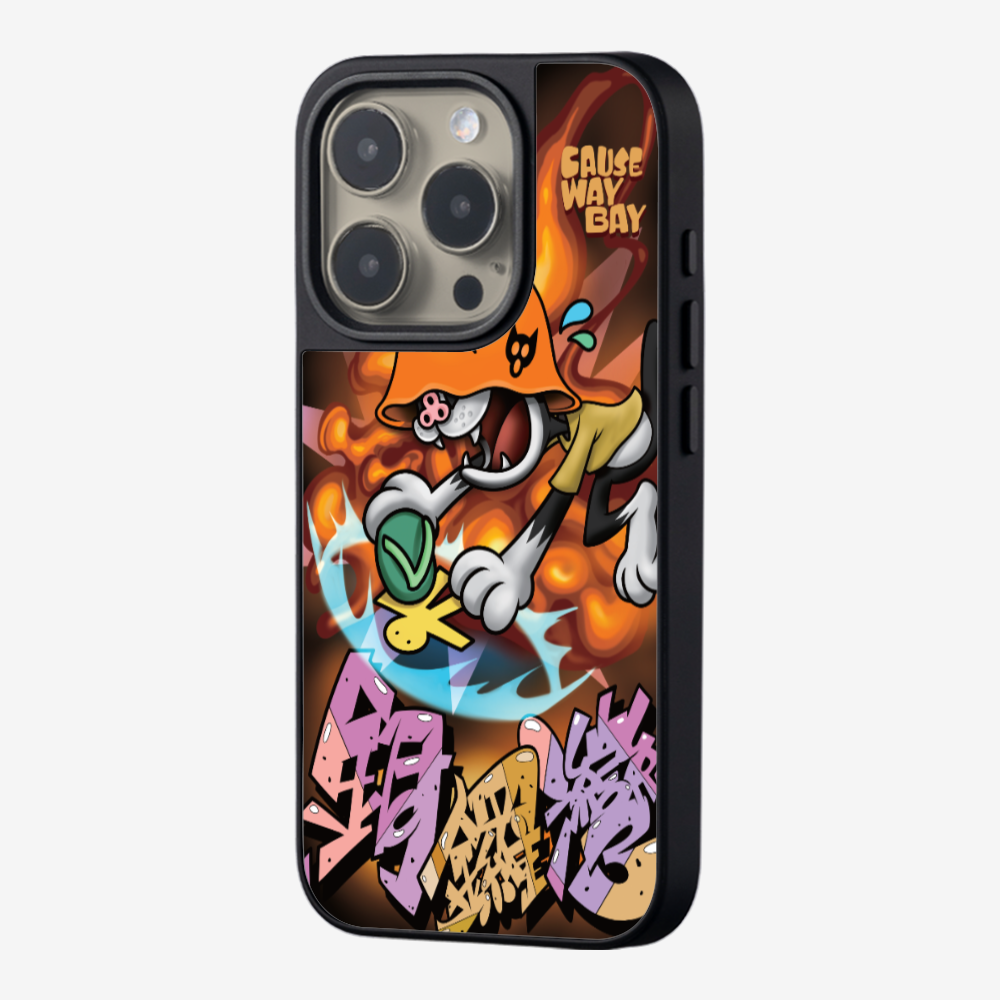 Villain Hitting at Causeway Bay Phone Case