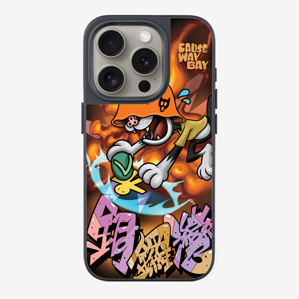 Villain Hitting at Causeway Bay Phone Case