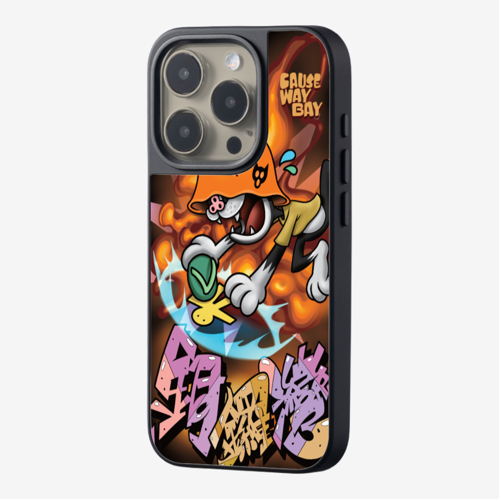 Villain Hitting at Causeway Bay Phone Case