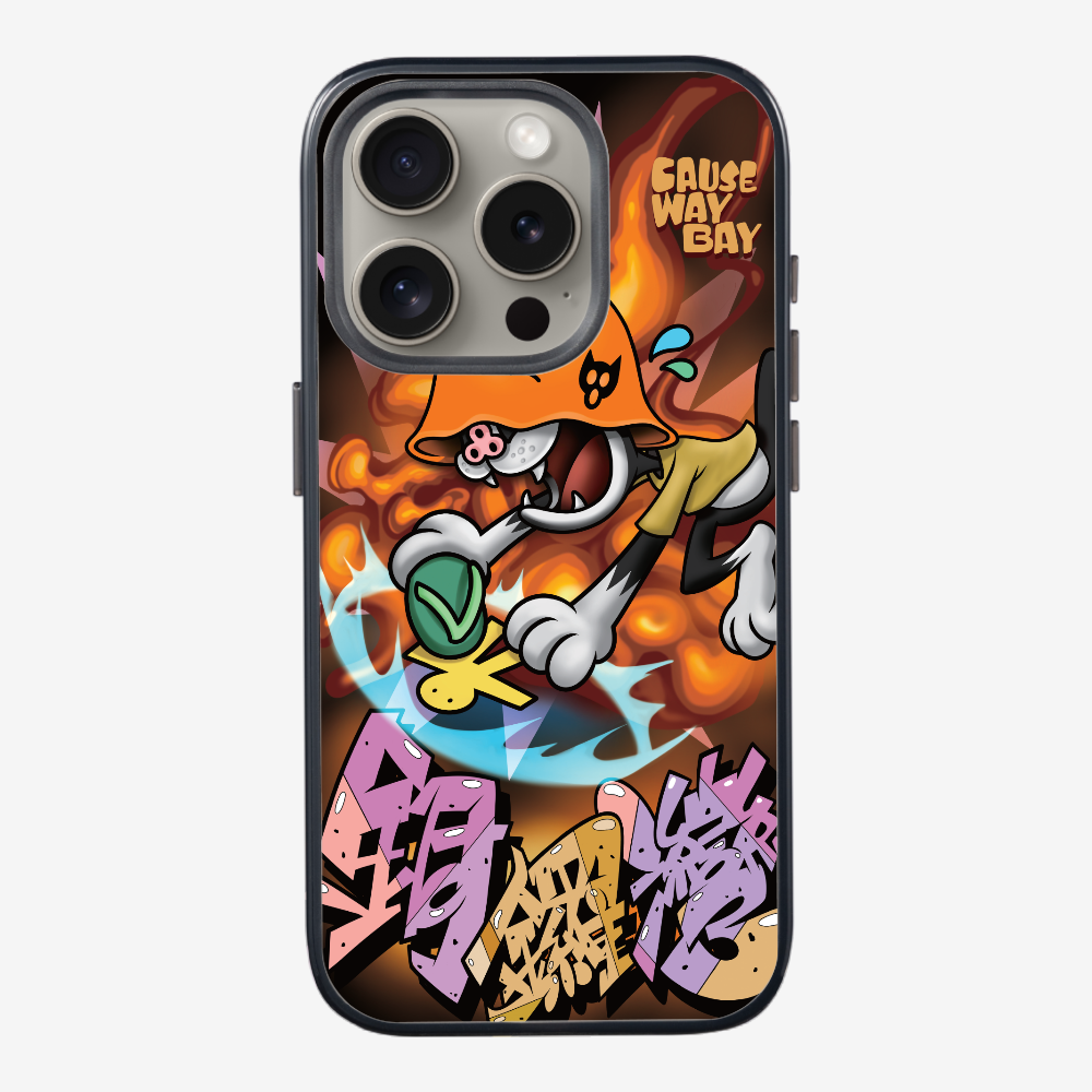 Villain Hitting at Causeway Bay Phone Case