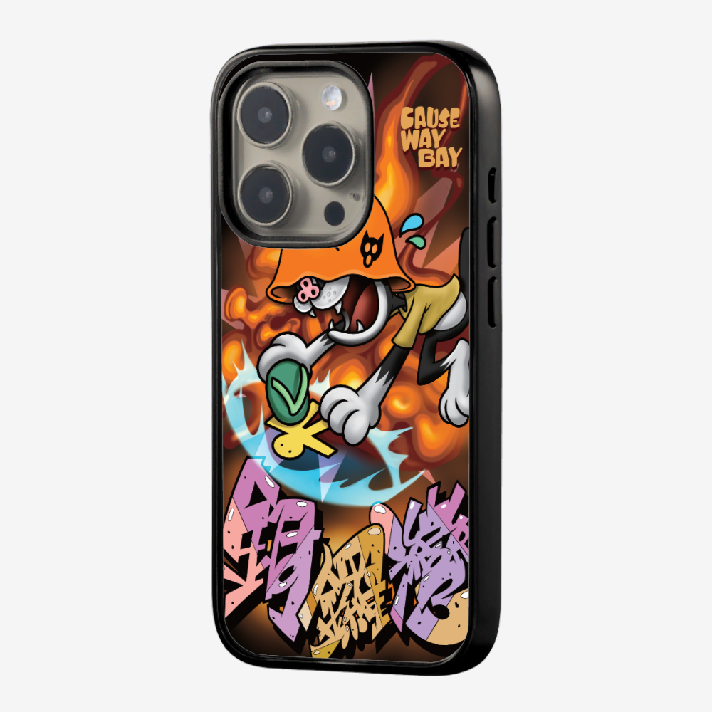 Villain Hitting at Causeway Bay Phone Case