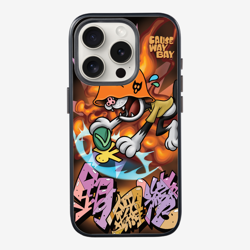 Villain Hitting at Causeway Bay Phone Case