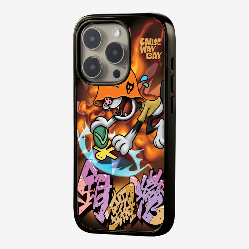 Villain Hitting at Causeway Bay Phone Case