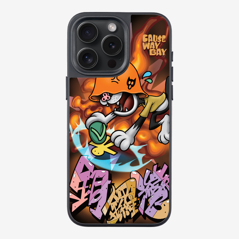 Villain Hitting at Causeway Bay Phone Case