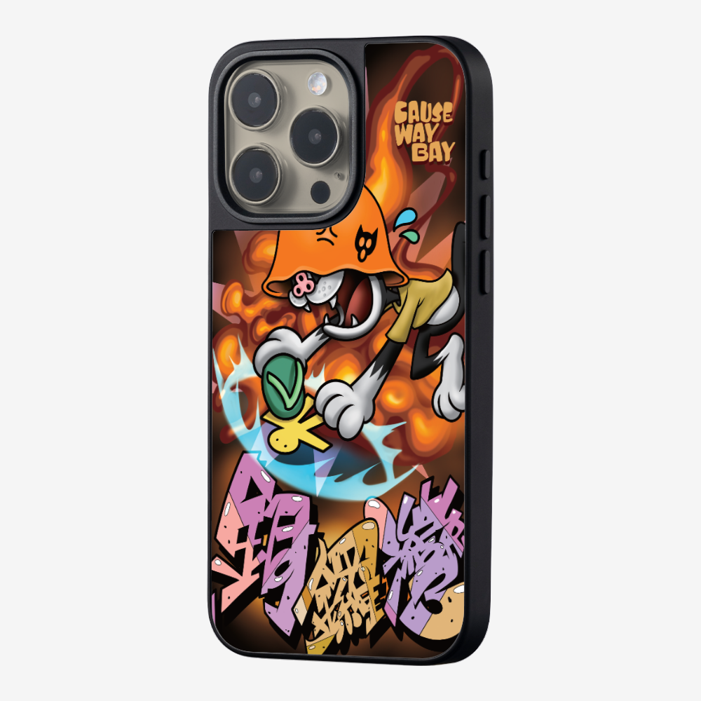 Villain Hitting at Causeway Bay Phone Case