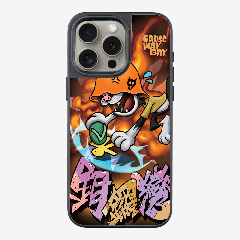 Villain Hitting at Causeway Bay Phone Case