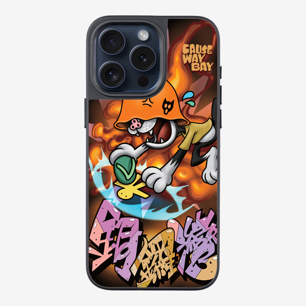 Villain Hitting at Causeway Bay Phone Case