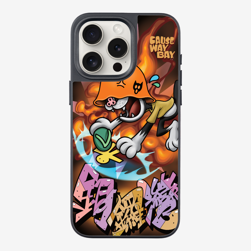 Villain Hitting at Causeway Bay Phone Case