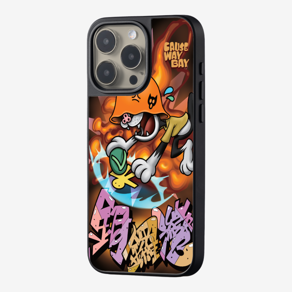 Villain Hitting at Causeway Bay Phone Case