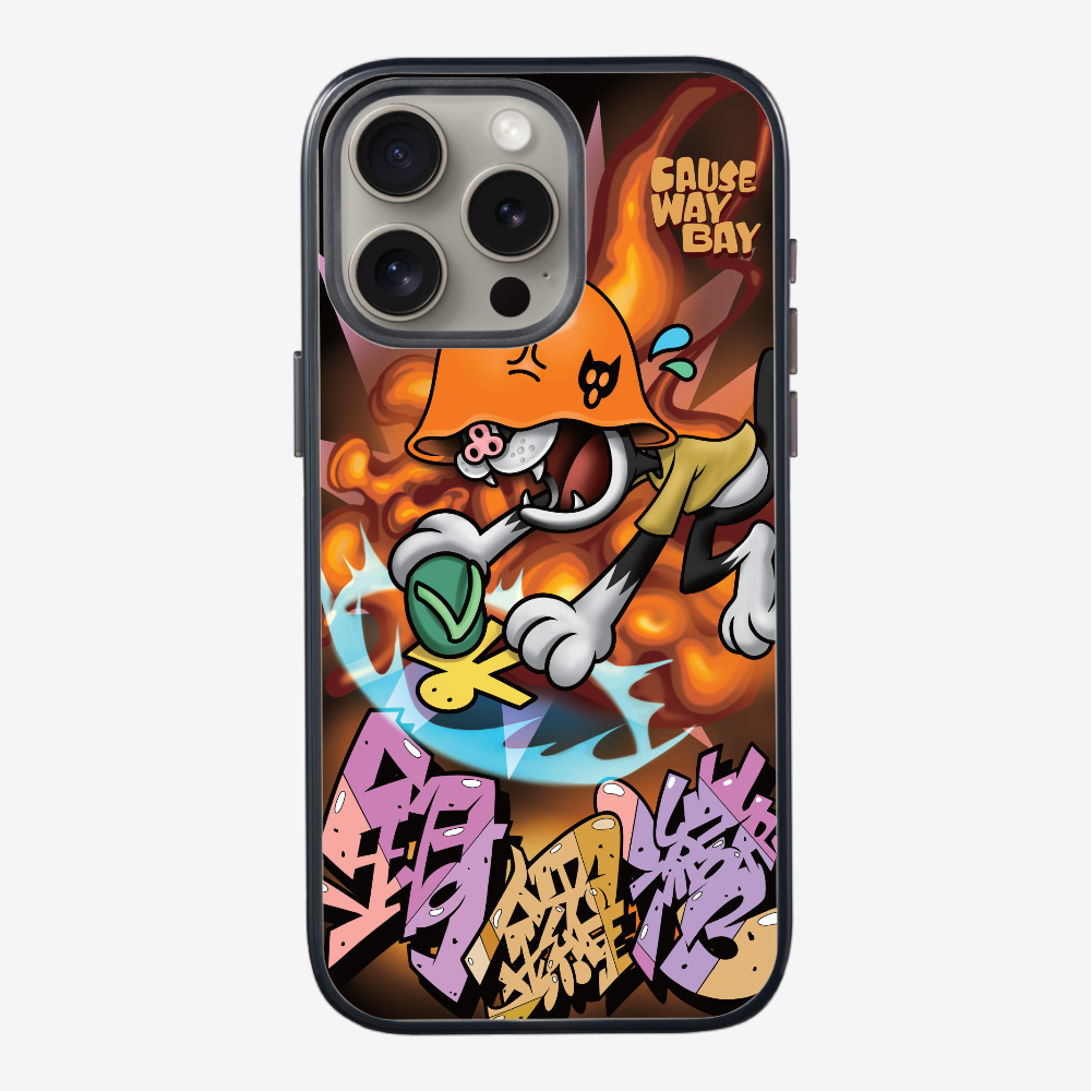 Villain Hitting at Causeway Bay Phone Case