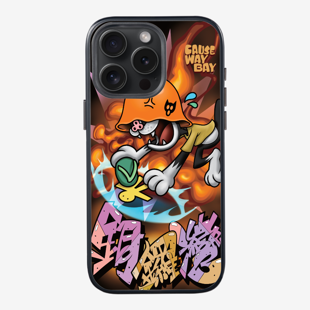 Villain Hitting at Causeway Bay Phone Case