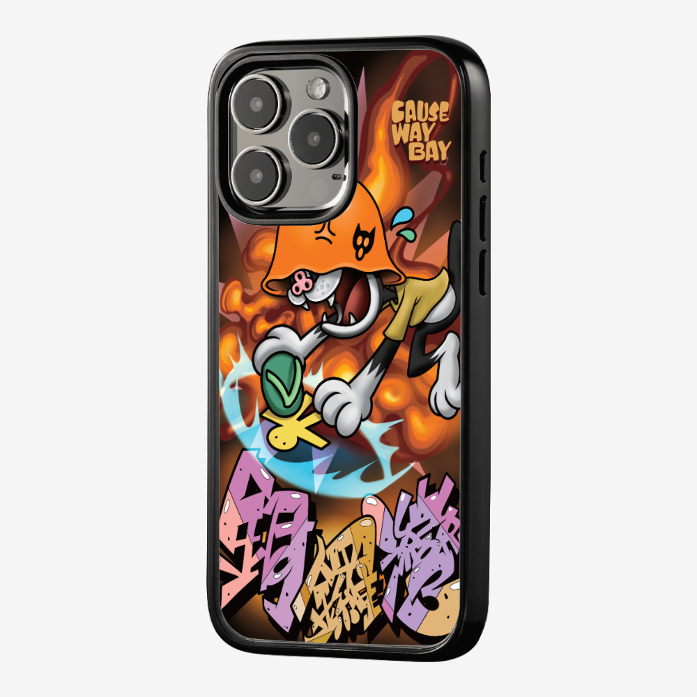 Villain Hitting at Causeway Bay Phone Case