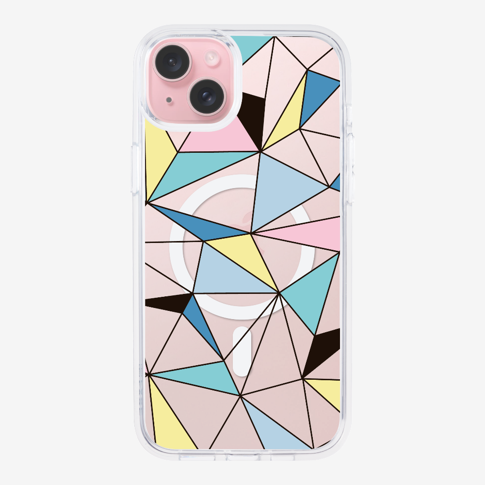 Pastel Polygon Phone Case