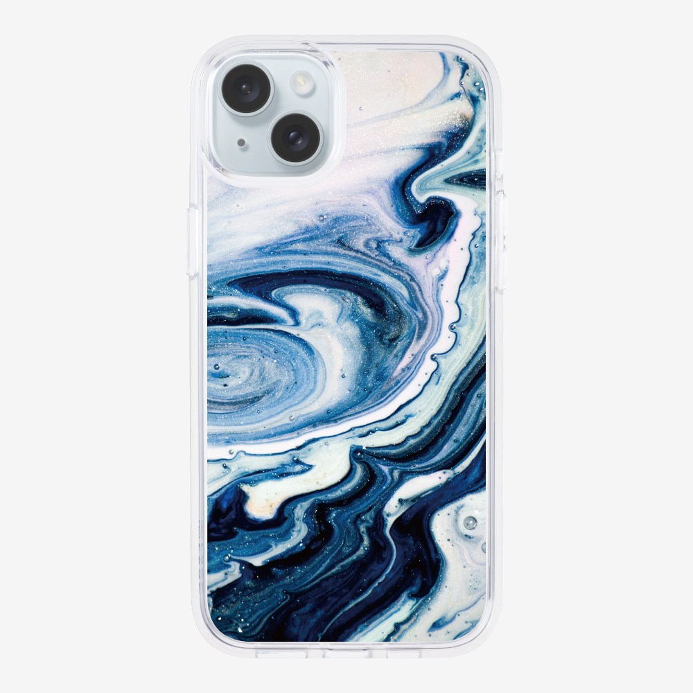 Sapphire Marble Phone Case