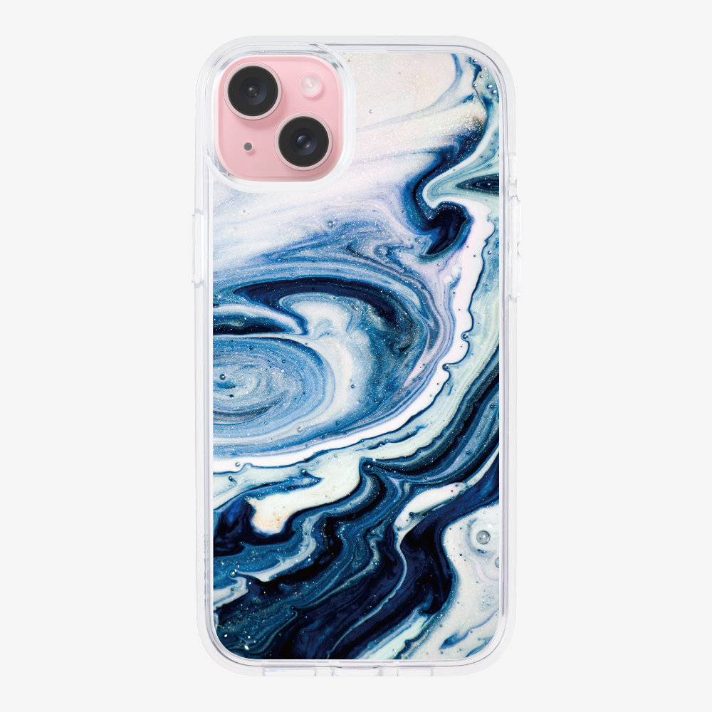 Sapphire Marble Phone Case