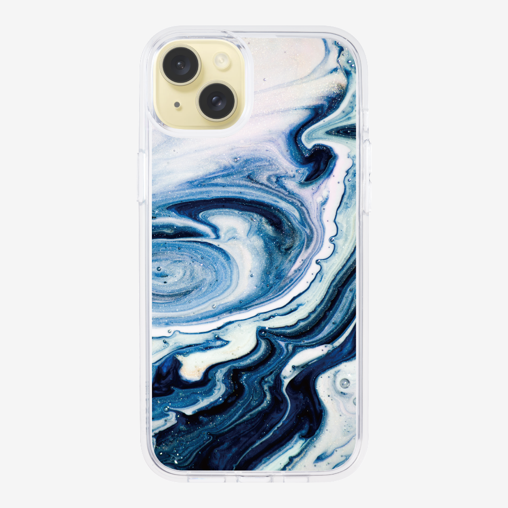 Sapphire Marble Phone Case