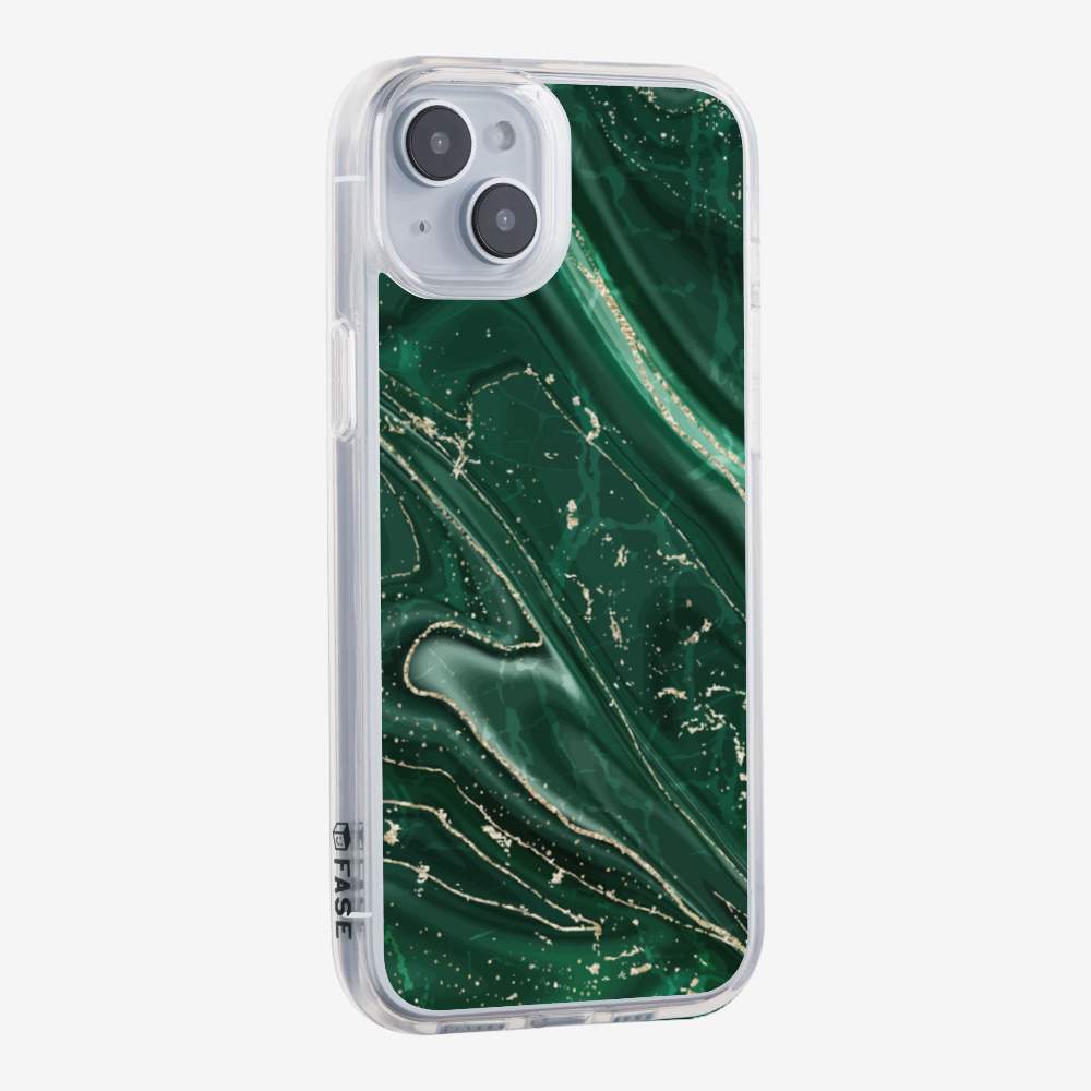 Dark Green Marble Phone Case