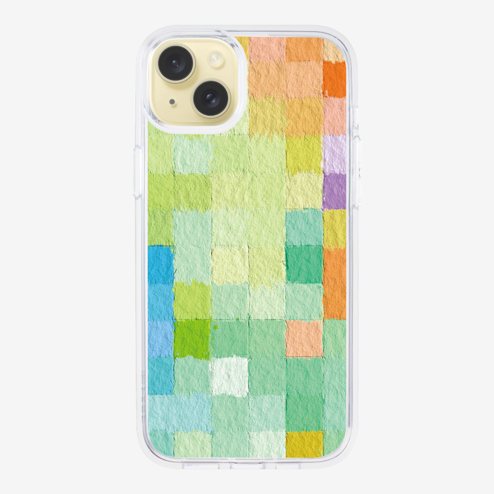 Warm Tone Mosaic Phone Case