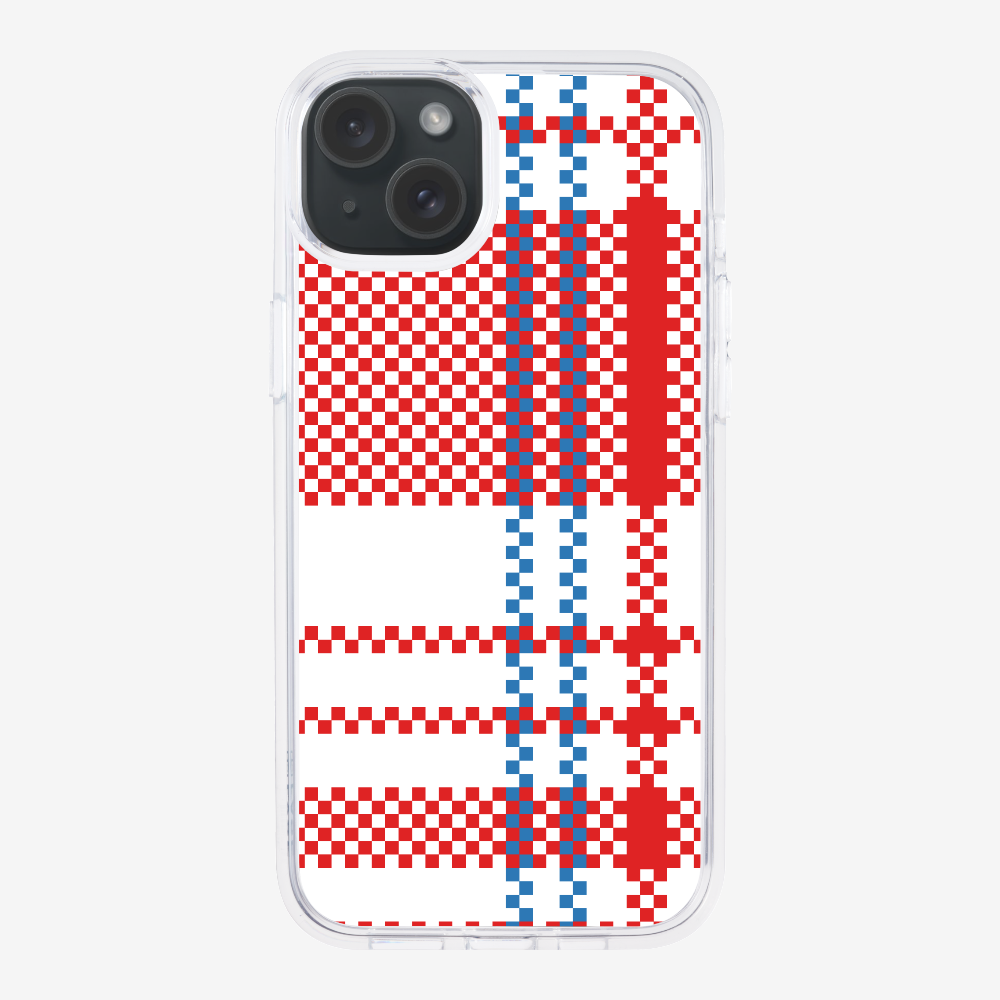 Red-white-blue (Red Tone) Phone Case