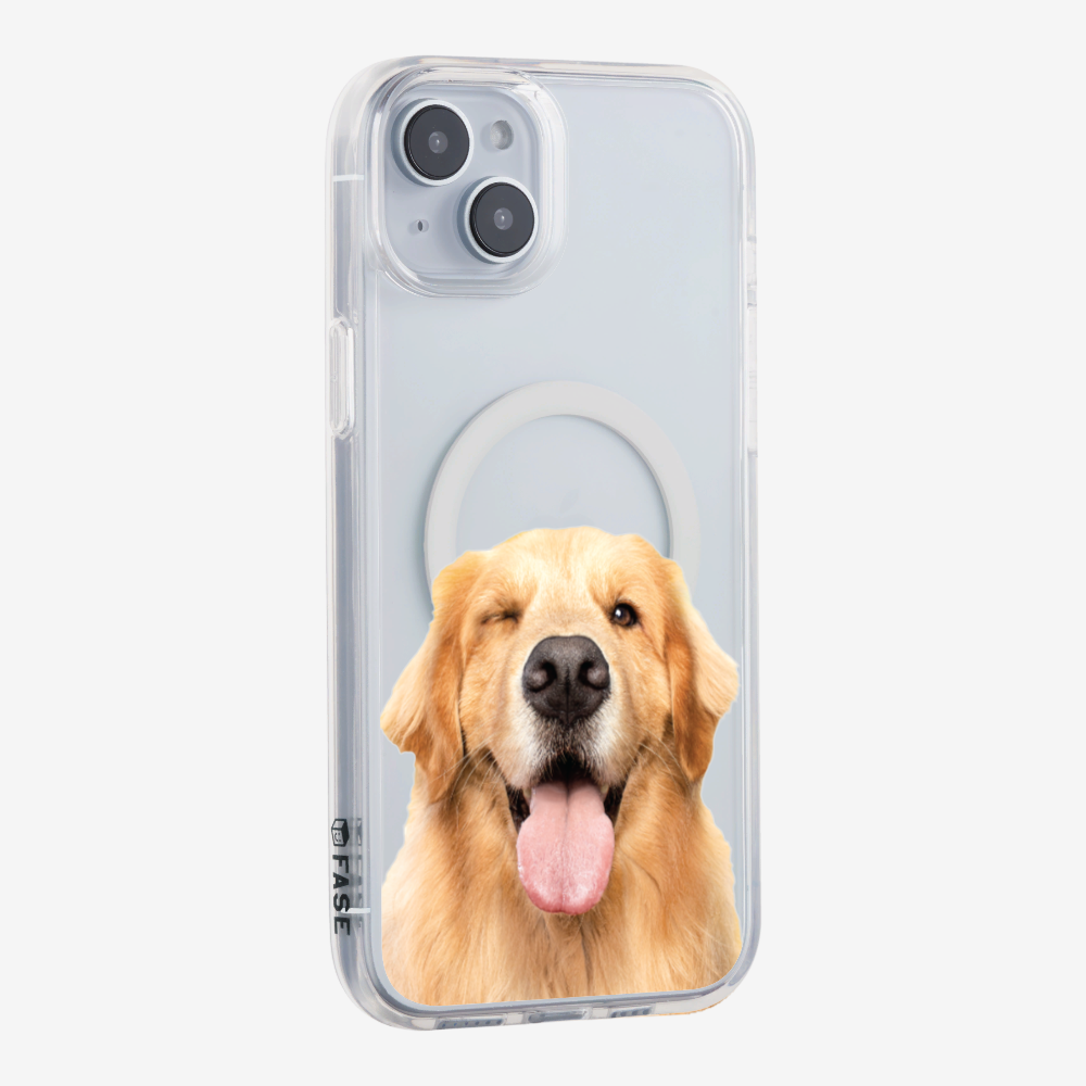 Golden Retriever (Transparent) Phone Case