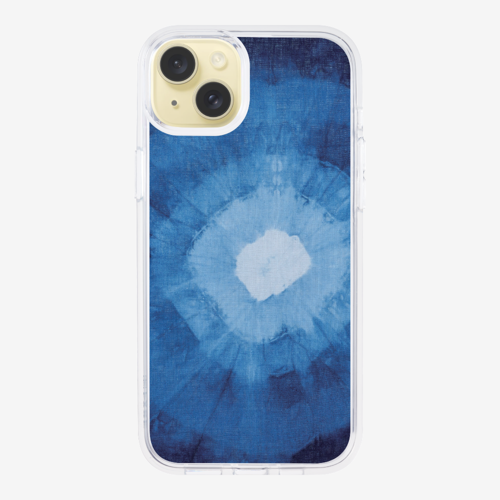 Blue Splash Ink Phone Case