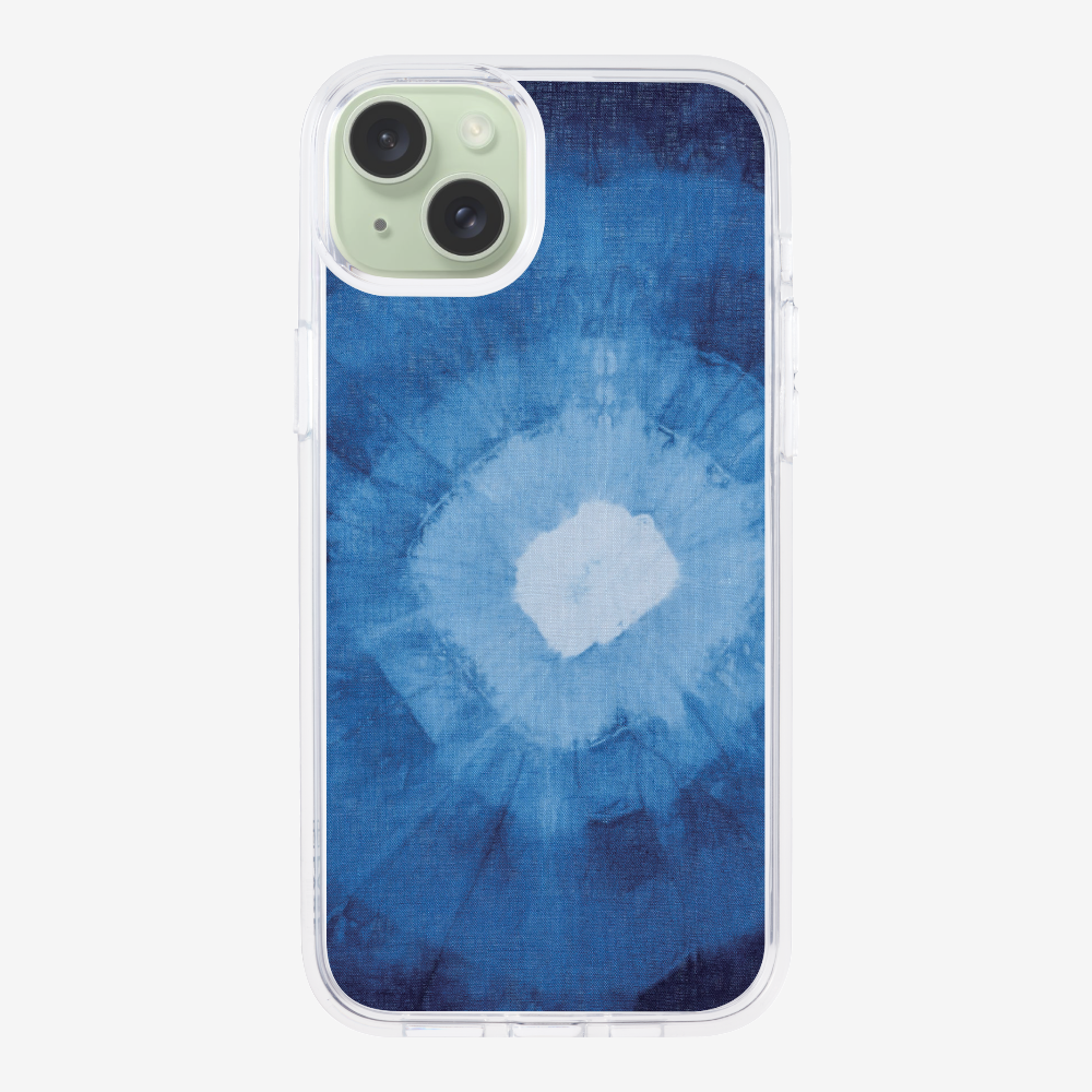 Blue Splash Ink Phone Case