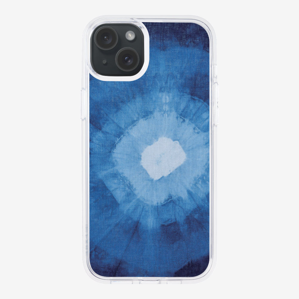 Blue Splash Ink Phone Case