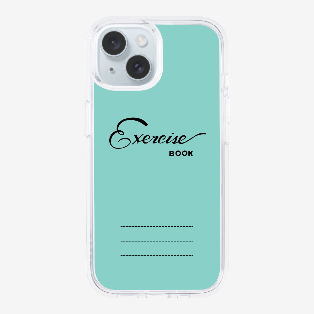 Green Exercise Book Phone Case