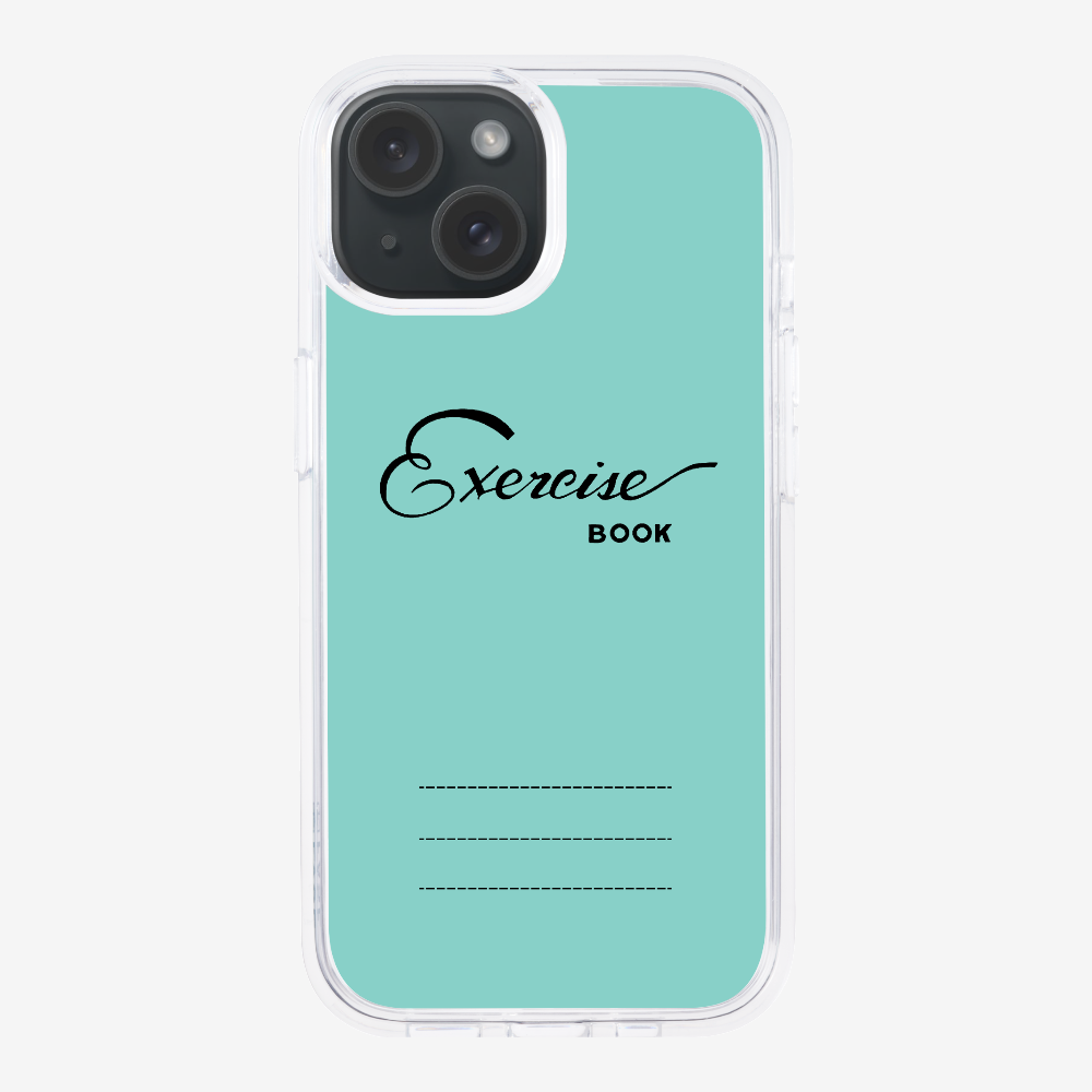 Green Exercise Book Phone Case