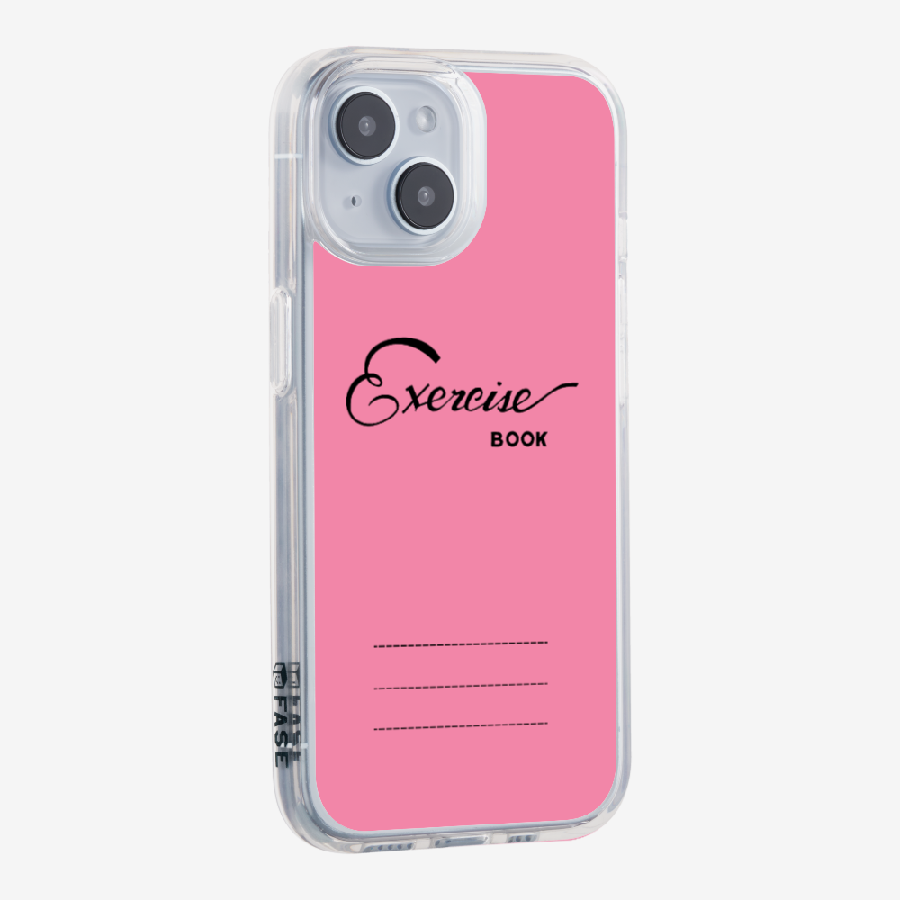 Pink Exercise Book Phone Case