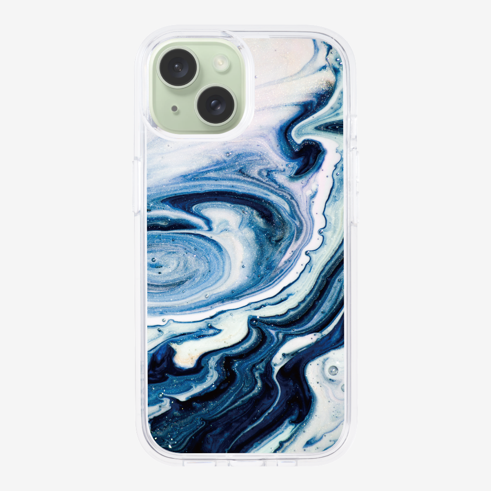 Sapphire Marble Phone Case