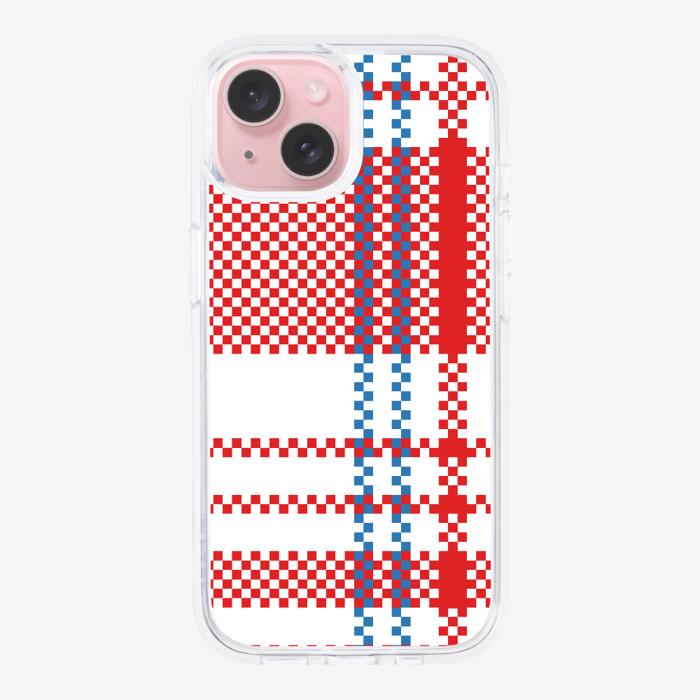 Red-white-blue (Red Tone) Phone Case