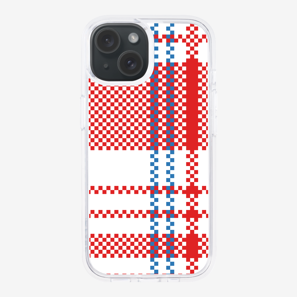 Red-white-blue (Red Tone) Phone Case