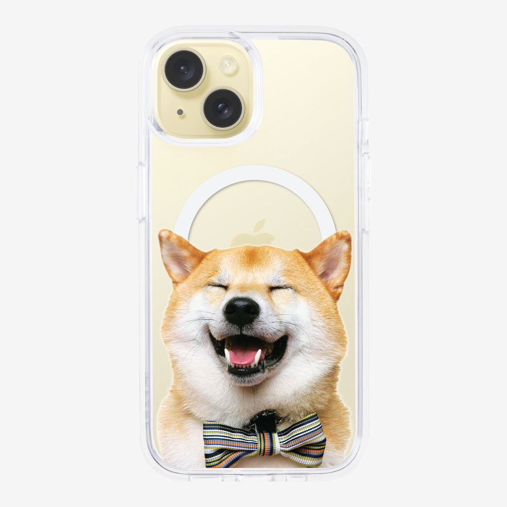 Shiba Inu (Transparent) Phone Case