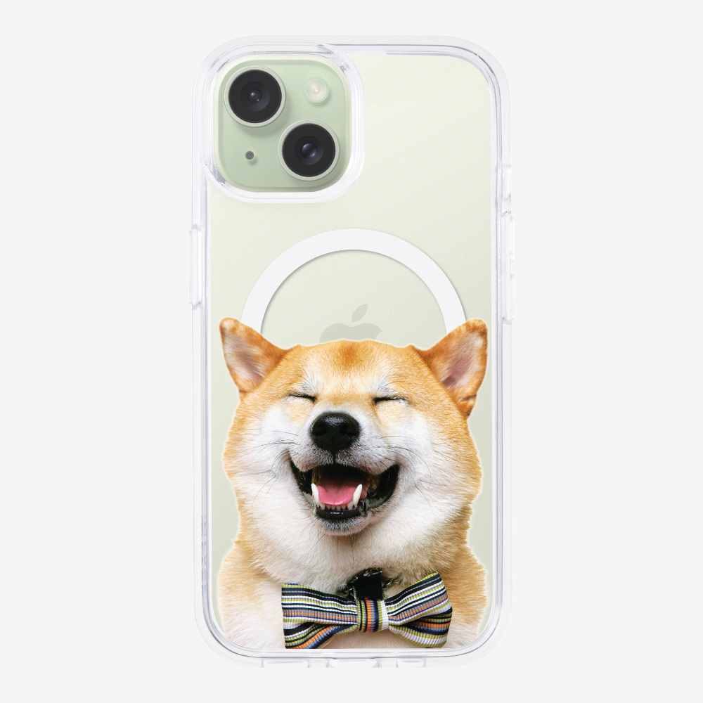 Shiba Inu (Transparent) Phone Case