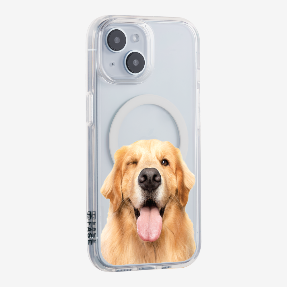 Golden Retriever (Transparent) Phone Case