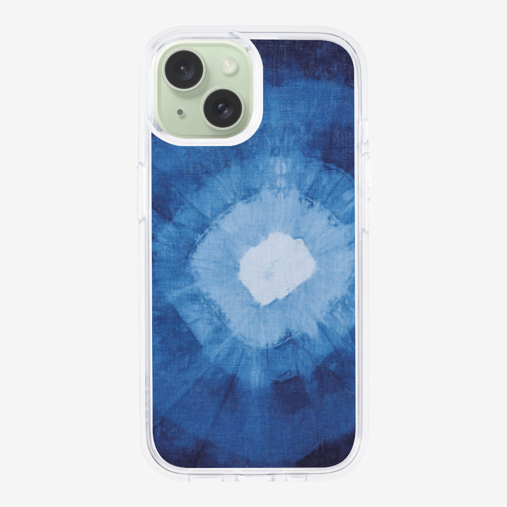 Blue Splash Ink Phone Case