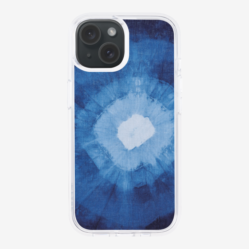 Blue Splash Ink Phone Case