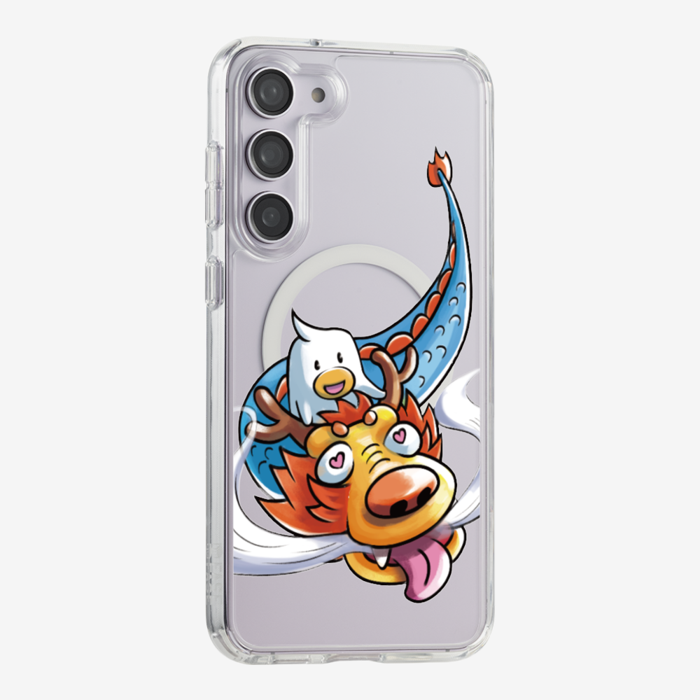 Janet Flying in the Sky Phone Case