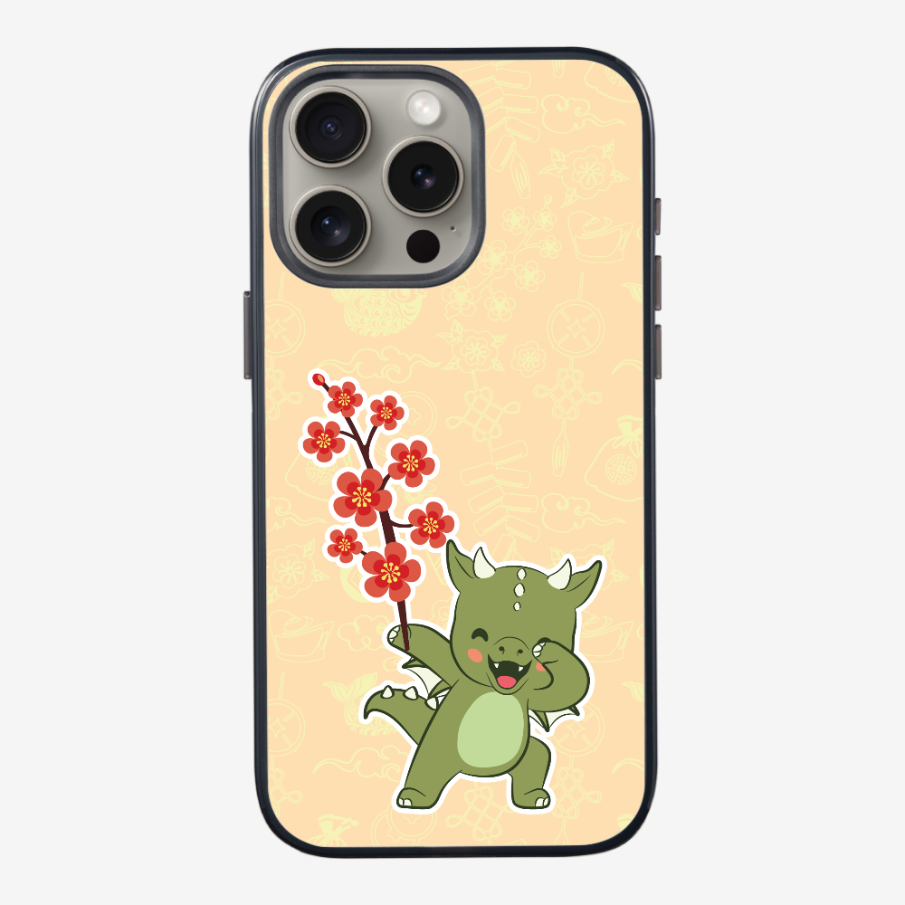 Anthony Peach Blossom Dragon Phone Case